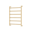 Tono Heated Towel Rail, 600 x 800mm in Urban Brass