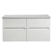 Zenmo Bella Wall Hung Vanity 1500mm White Stone Top (basin not included)