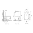 Zenmo Extracare Back to Wall Toilet Suite