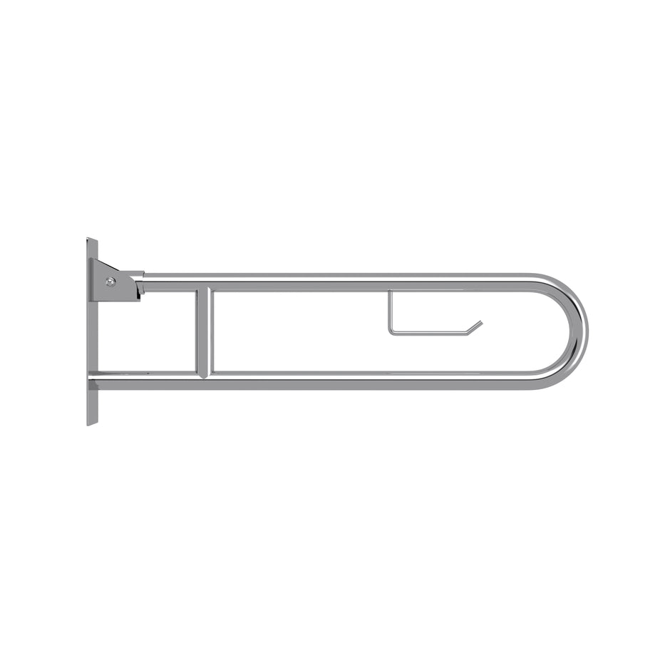 Zenmo Mobi Care U Shape Folding Grab Rail in Chrome