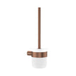 Empire Slim Toilet Brush & Holder in Brushed Copper