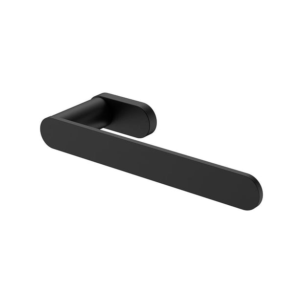 Empire Slim Hand Towel Holder in Matte Black