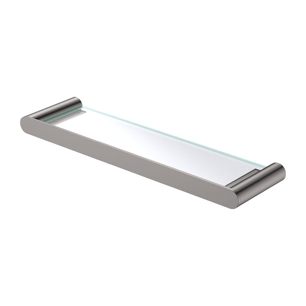 Empire Slim Glass Shelf in Gun Metal