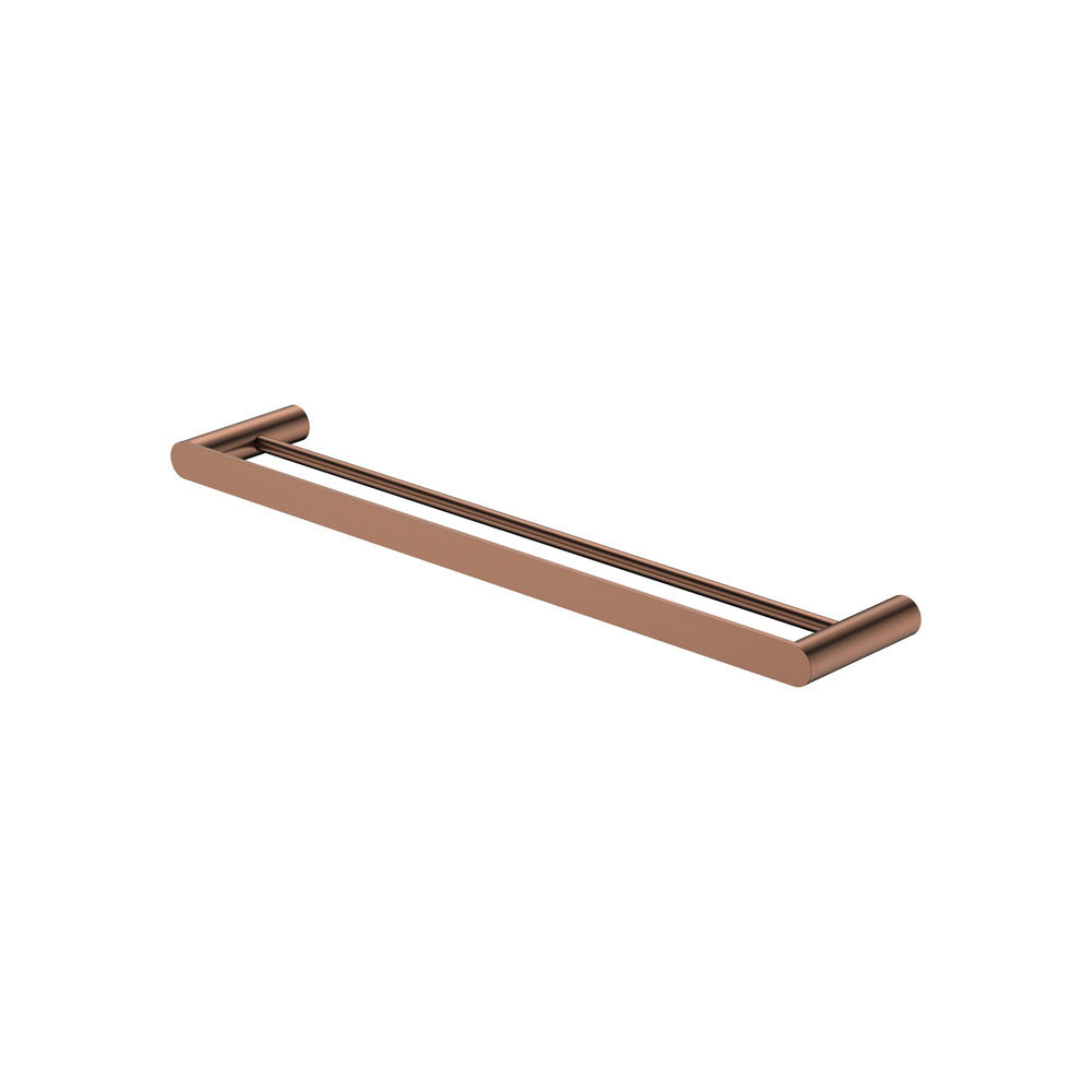 Fienza Empire Slim Double Towel Rail, 600mm
