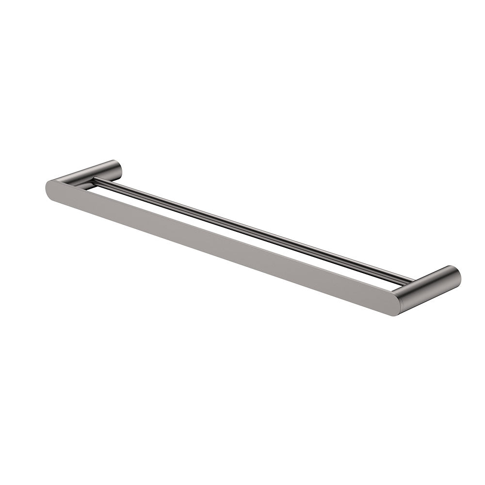 Fienza Empire Slim Double Towel Rail, 600mm