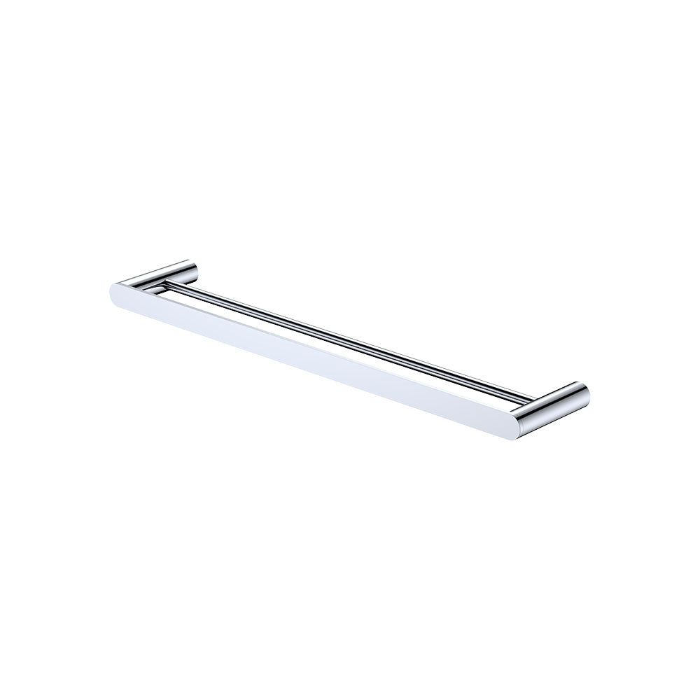 Fienza Empire Slim Double Towel Rail, 600mm