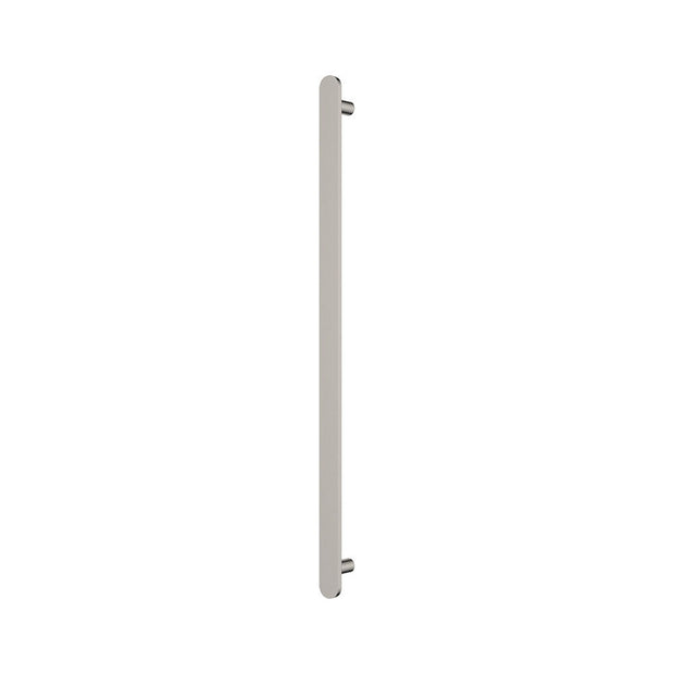 Empire Slim Vertical Heated Towel Rail, 60 x 900mm in Brushed Nickel