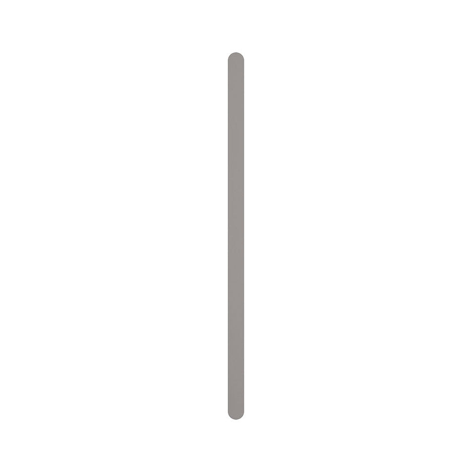Empire Slim Vertical Heated Towel Rail, 60 x 900mm