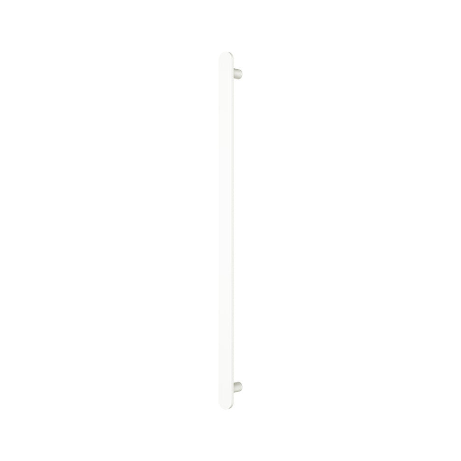 Empire Slim Vertical Heated Towel Rail, 60 x 900mm in Matte White