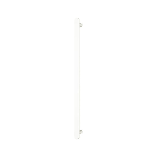 Empire Slim Vertical Heated Towel Rail, 60 x 900mm in Matte White