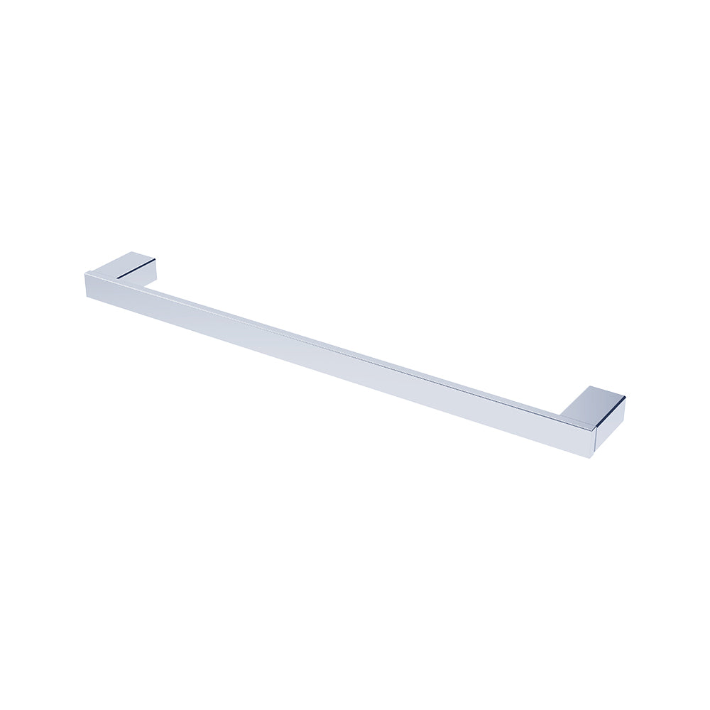 Koko Single Towel Rail, 610mm in Chrome