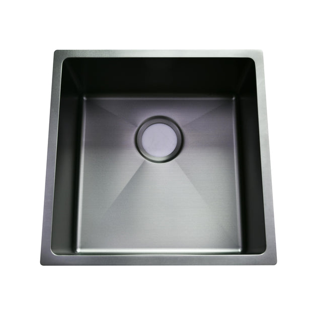Zenmo Nixon 32L Undermount Sink in Gun Metal