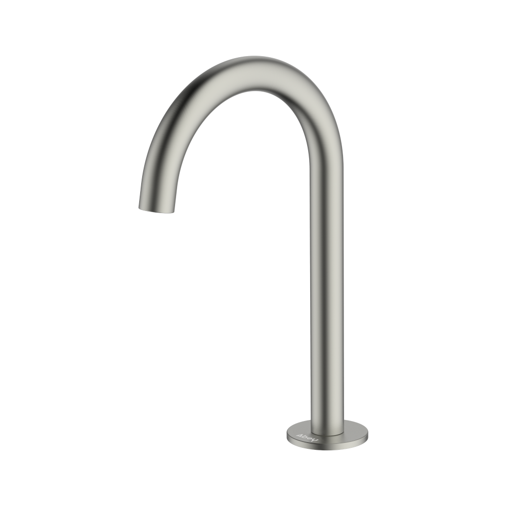 Poco P Basin/Bath Hob 265mm Spout in Brushed Nickel