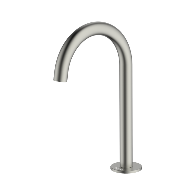 Poco P Basin/Bath Hob 265mm Spout in Brushed Nickel