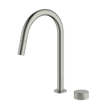 Poco P Gooseneck Pullout Hob Kitchen Set in Brushed Nickel