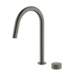 Poco P Gooseneck Pullout Hob Kitchen Set in Gun Metal