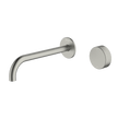 Poco P Wall Basin/Bath Set 220mm in Brushed Nickel