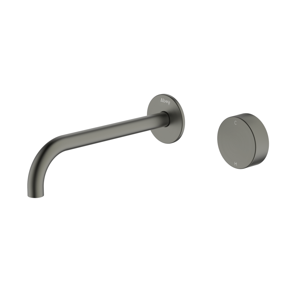 Poco P Wall Basin/Bath Set 220mm in Gun Metal