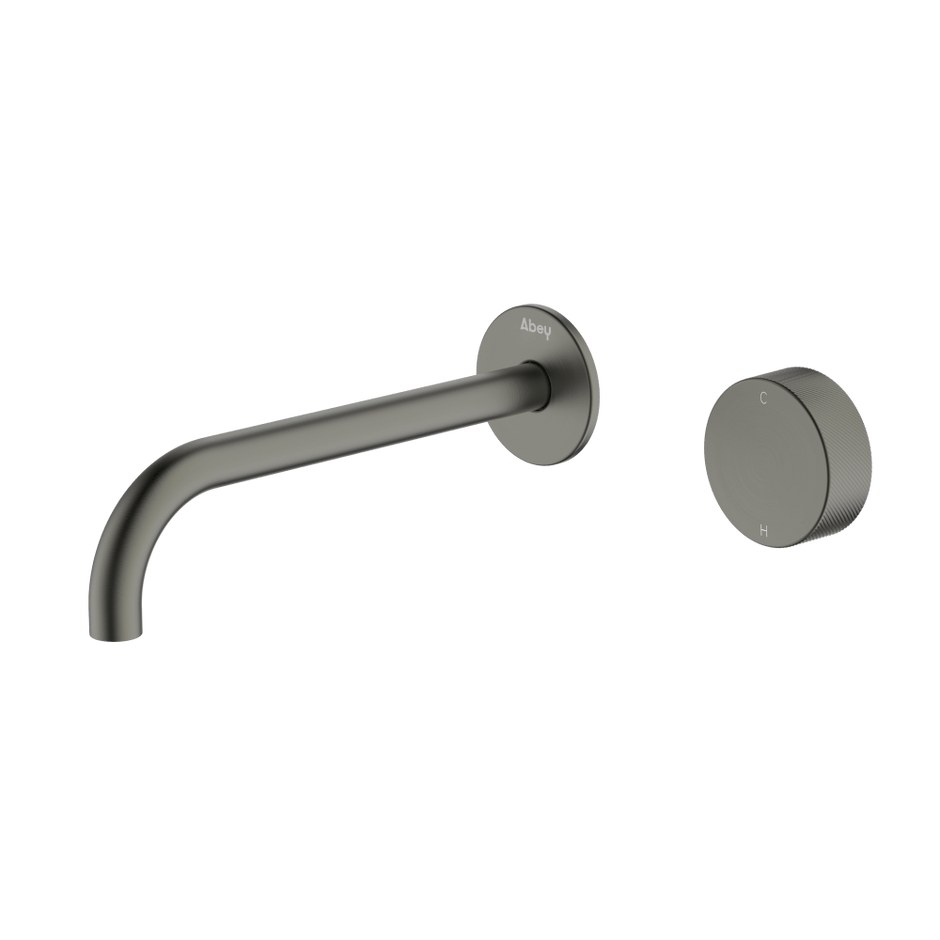 Poco P Wall Basin/Bath Set 220mm in Gun Metal