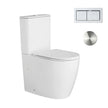 Zenmo Zenmo Toilet Suite in Chrome