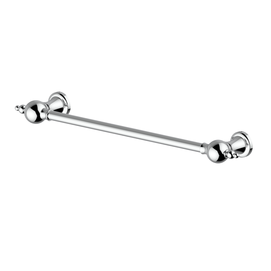 Provincial 450mm Towel Rail in Black Brushed Nickel