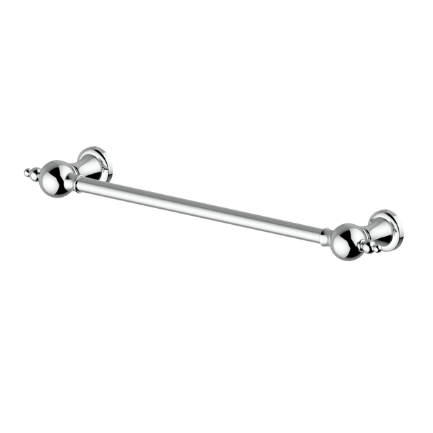 Provincial 450mm Towel Rail in Black Brushed Nickel