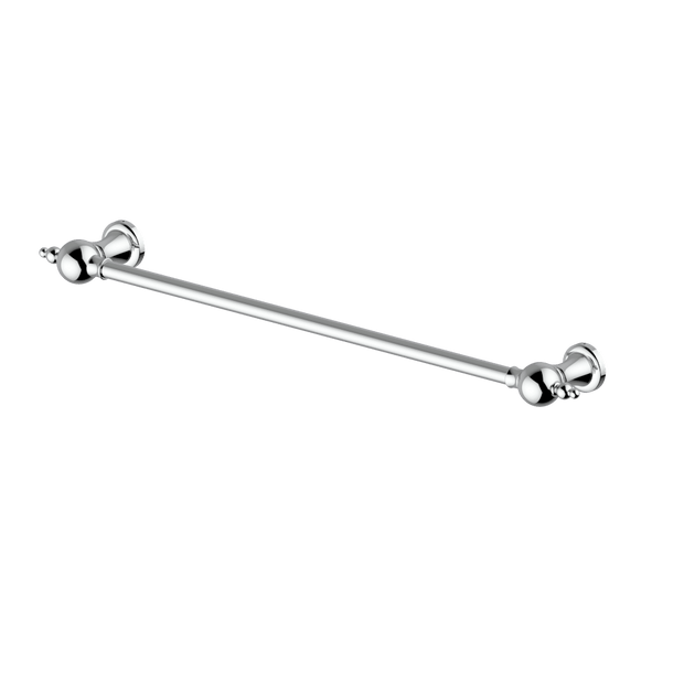 Provincial 600mm Towel Rail in Black Brushed Nickel