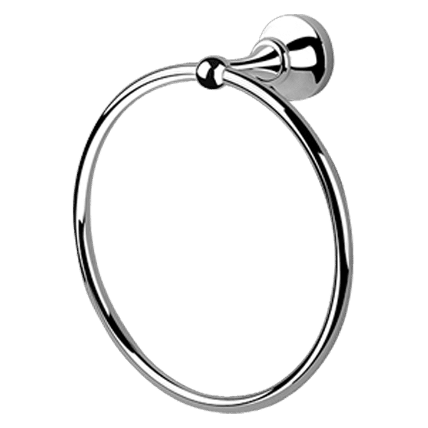 Provincial Towel Ring in Black Brushed Nickel