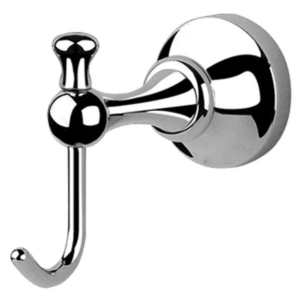 Provincial Robe Hook in Black Brushed Nickel