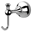 Provincial Robe Hook in Black Brushed Nickel