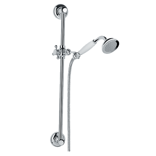 Provincial Shower on Rail in Chrome