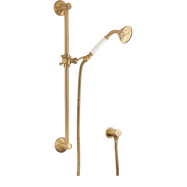 Provincial Shower on Rail in Bronze