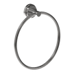 Lumiere Towel Ring in Black Brushed Nickel