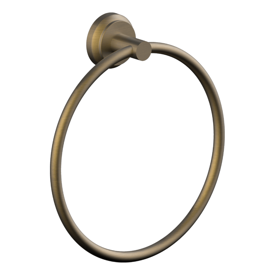 Lumiere Towel Ring in Tobacco