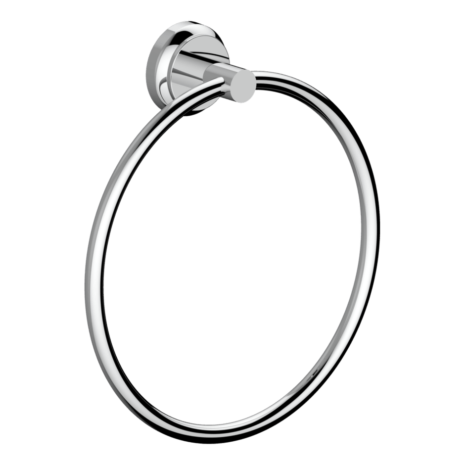Lumiere Towel Ring in Brushed Gold