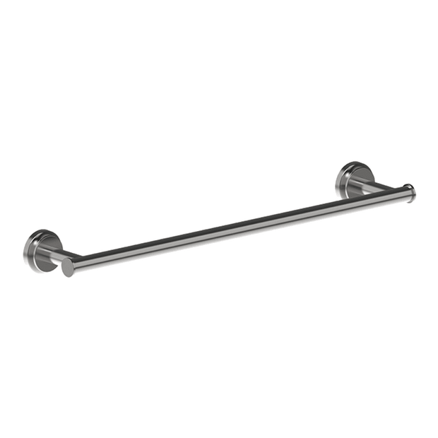 Lumiere 450mm Towel Rail in Black Brushed Nickel