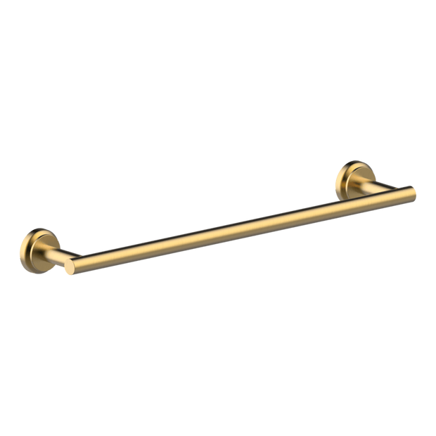 Lumiere 450mm Towel Rail in Brushed Gold