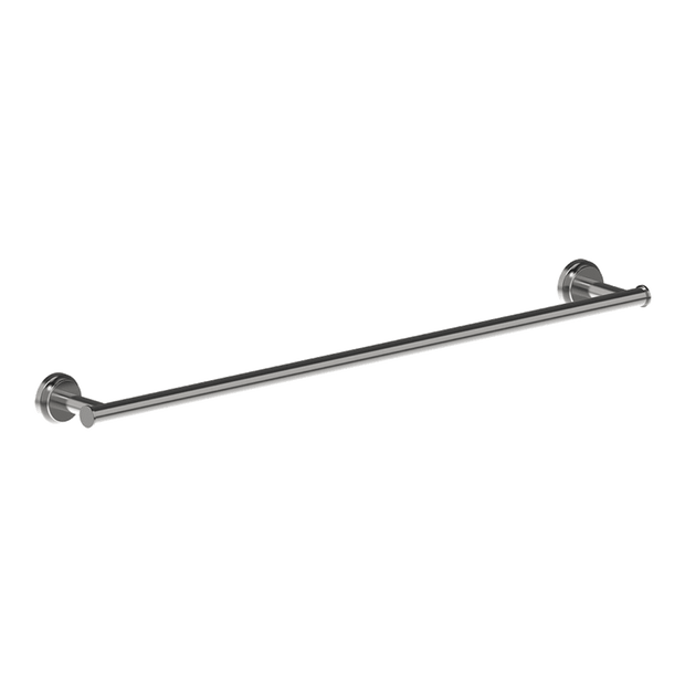 Lumiere 600mm Towel Rail in Black Brushed Nickel