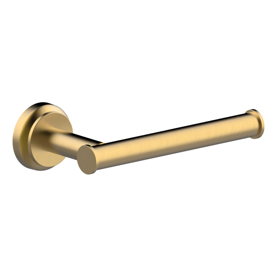 Lumiere Toilet Roll Holder in Brushed Gold