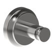 Lumiere Robe Hook in Black Brushed Nickel