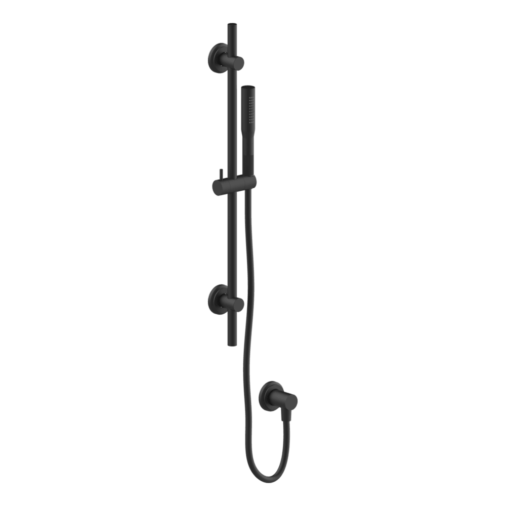 Lumiere Shower on Rail in Black