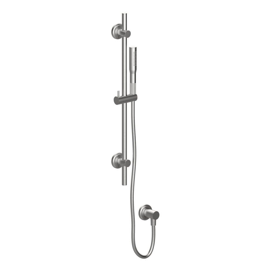 Lumiere Shower on Rail in Brushed Nickel