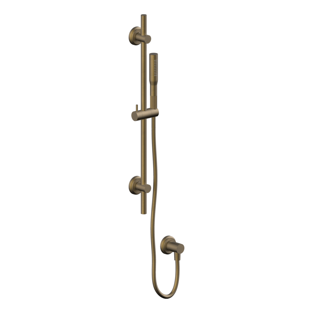 Lumiere Shower on Rail in Tobacco
