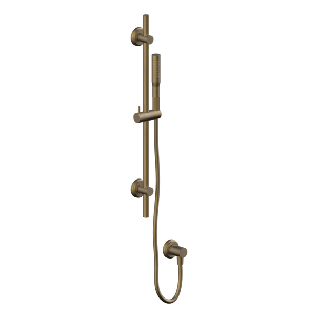 Lumiere Shower on Rail in Tobacco