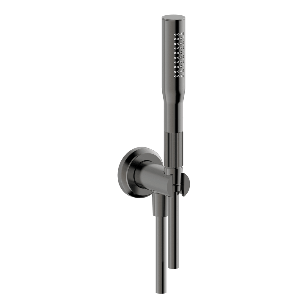 Lumiere Hand Shower Set in Black Brushed Nickel