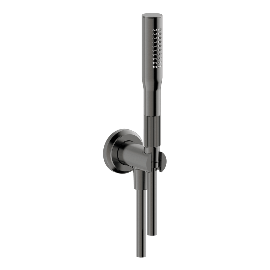 Lumiere Hand Shower Set in Black Brushed Nickel
