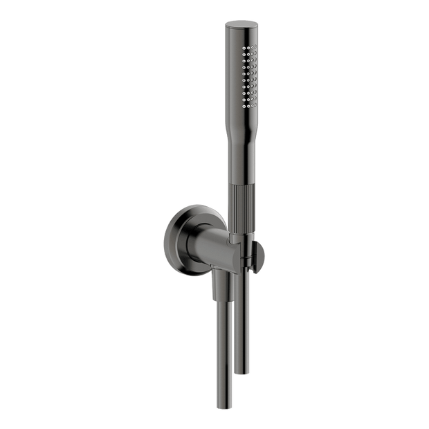 Lumiere Hand Shower Set in Black Brushed Nickel