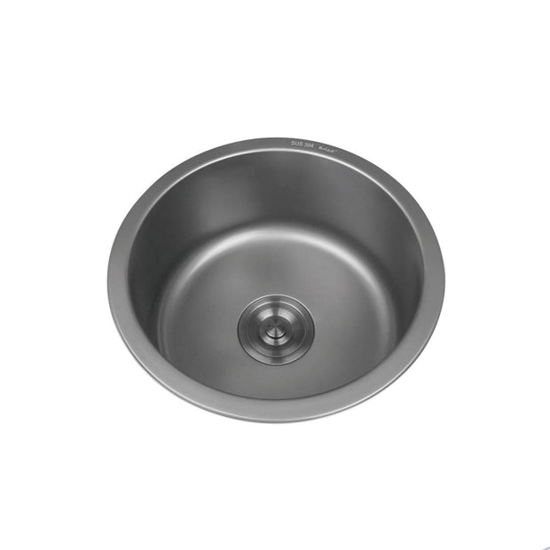 Zenmo Dante Single Round Bowl Sink in Grey