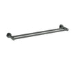 Ikon Linie Double Towel Rail 600mm in Gun Metal