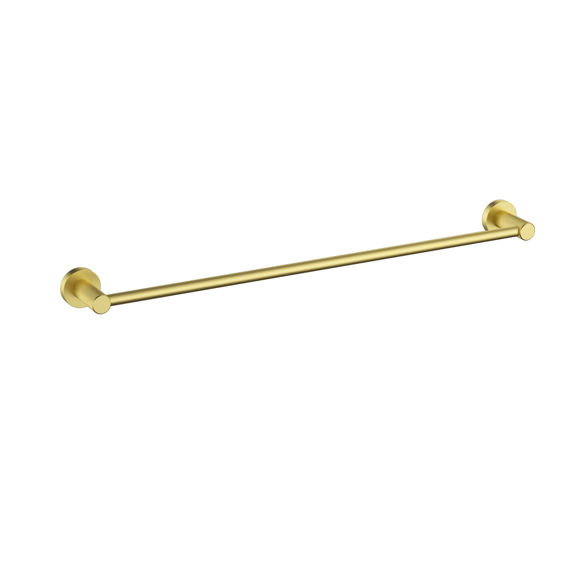 Ikon Linie Single Towel Rail 800mm in Brushed Gold